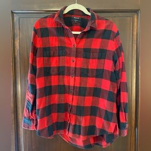 Oversized flannel